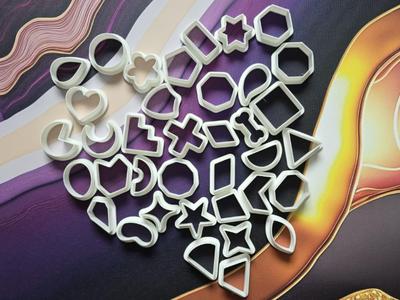 Polymer Clay Cutter Mold Shape Earring Imprint