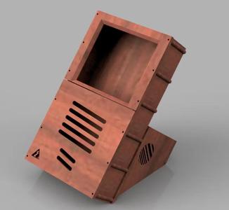 Portable CRT monitor