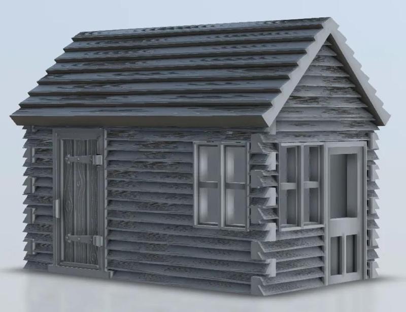 Timber Shed – 28mm Wargame model