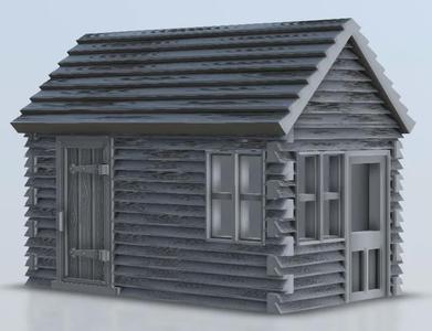 Timber Shed – 28mm Wargame model