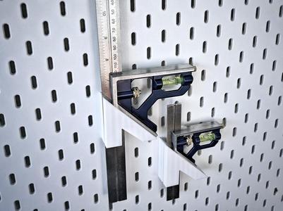 Combination Square Compact Holder for Ikea Skadis