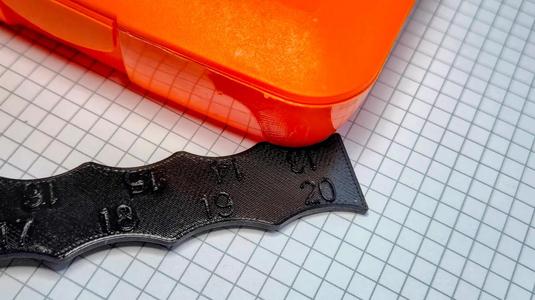 Fillet ruler 13-20mm   