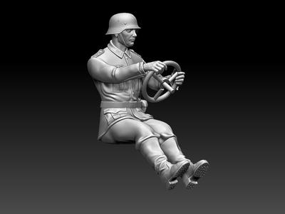 german soldier driver