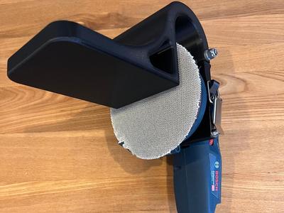 Edge grinder attachment for Bosch GEX
