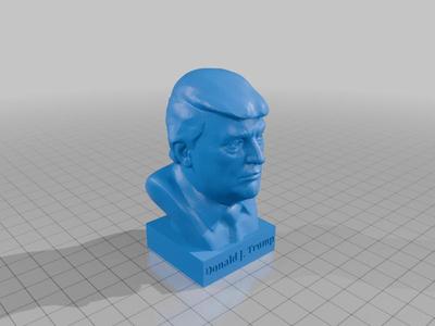 Donald J. Trump Bust