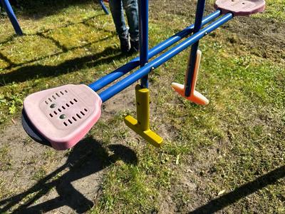 Tandem swing Foot Spare part ; Tandemschaukel Fußteil Ersatzteil