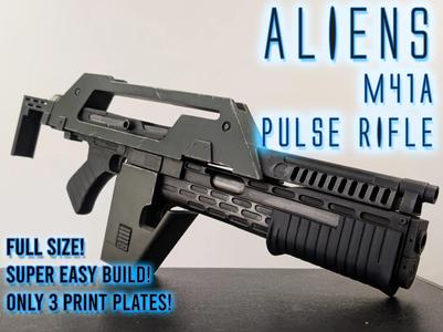 Aliens M41A Pulse Rifle – Full Size