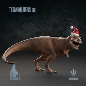 Tyrannosaurus Rex : Merry Christmas
