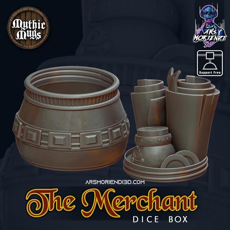 Merchant Dice Box – Mythic Mugs