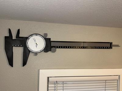 Dial Caliper Clock - Clock Kit 011