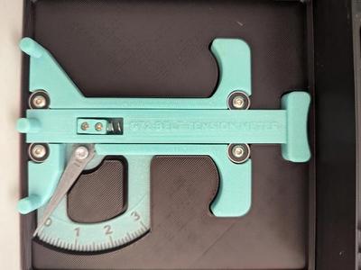 Gridfinity GT2 Belt Tension Meter w/ bearings  bin   