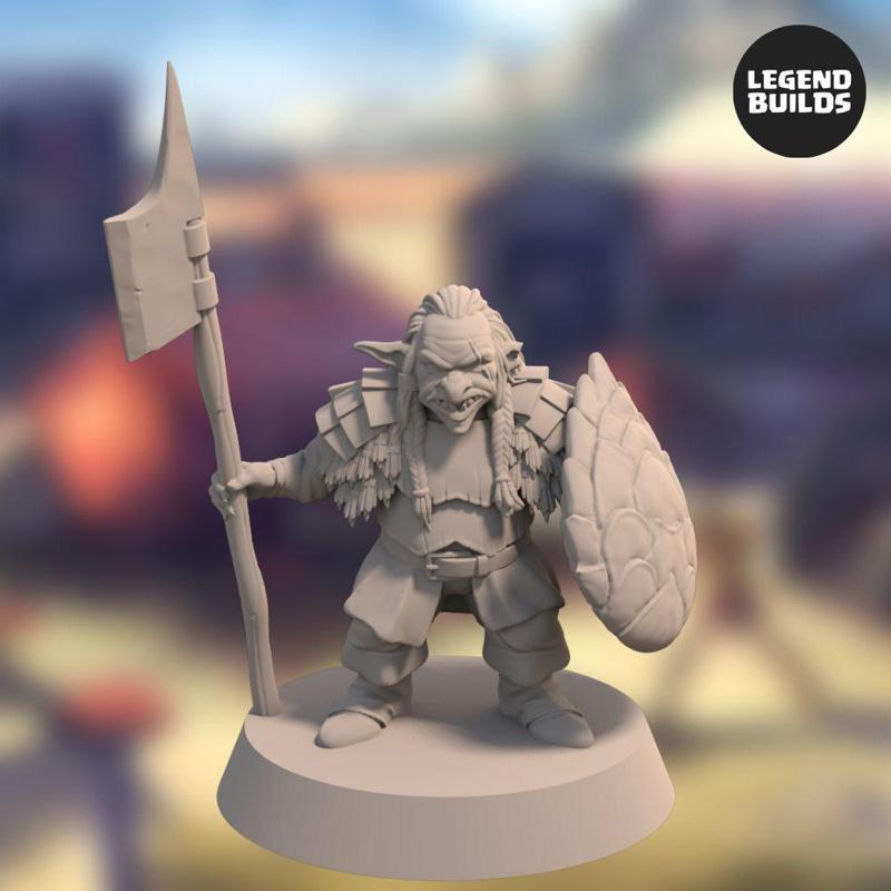 Mirik  Turtleshield  – 3D printable miniature – STL file