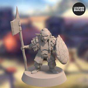 Mirik  Turtleshield  – 3D printable miniature – STL file