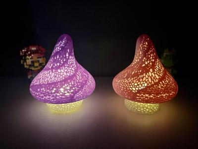 Stumpy Mushroom Lamp 2