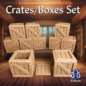 Crates/Boxes Set