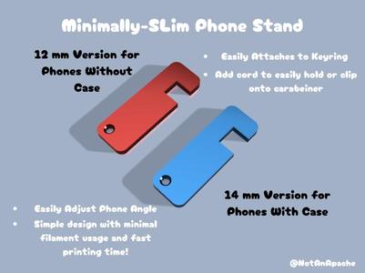 Minimally-Slim Phone Stand