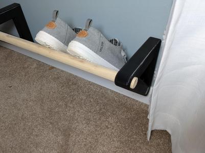 Heavy Duty Shoe Rack for 1 Inch Dowels