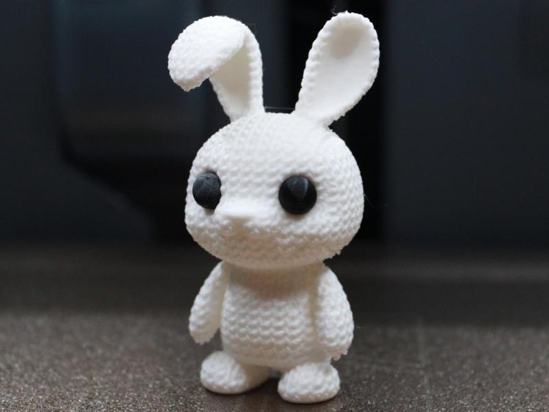 Knitted Easter Bunny | No AMS required