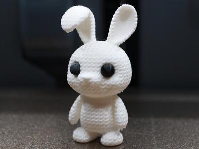 Knitted Easter Bunny | No AMS required