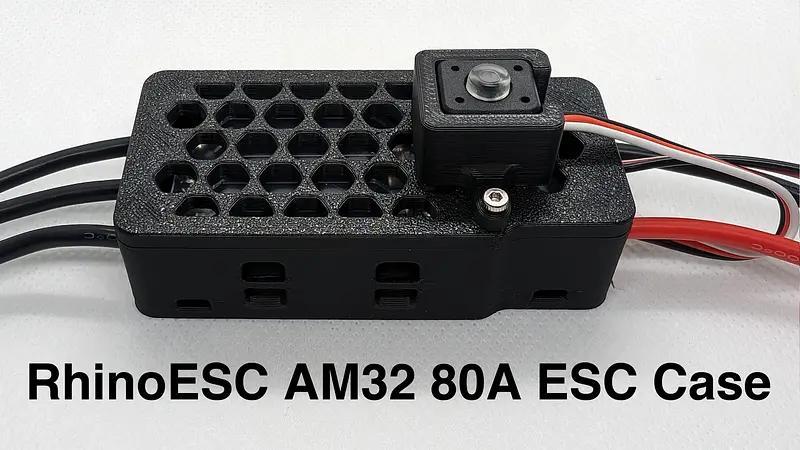 RhinoESC AM32 80A Brushless Crawler ESC Case