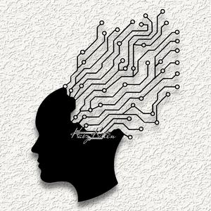 expanding brain  wall art home decorit.stl