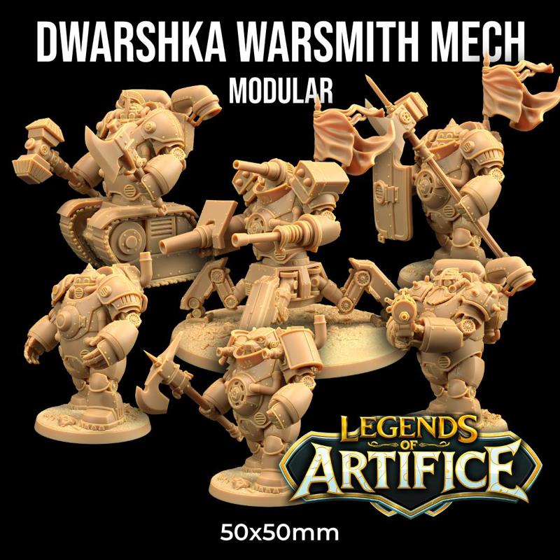 Modular Dwarshka Mech