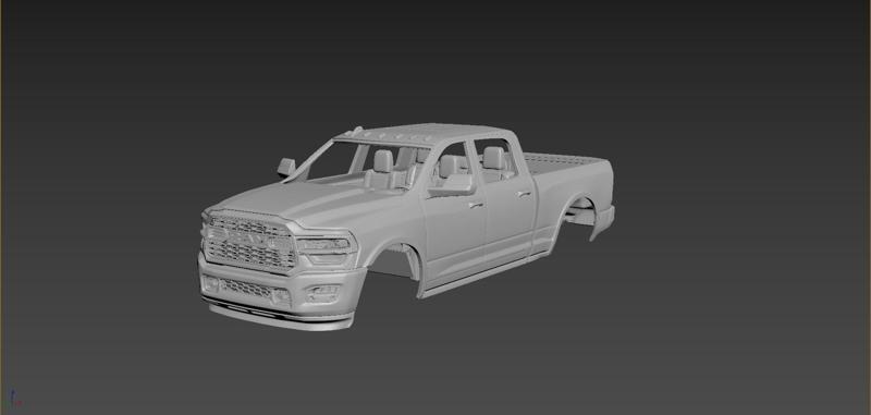 Dodge Ram 2500 2020 Body For Print