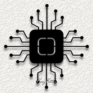 electronics circuit board WALL ART HOME DECOR