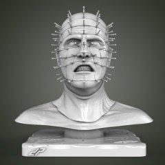 Pinhead Bust 3D Printing Miniature | Static