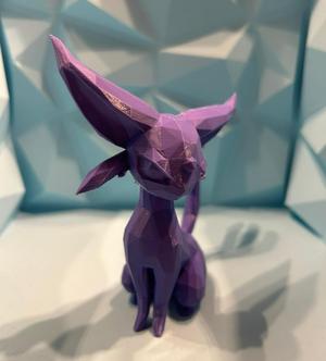 Low Poly Espeon Pokemon