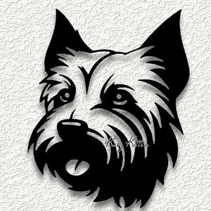 west highland terrier pupp WALL ART HOME DECORg.stl