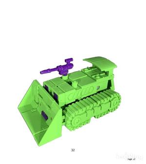 G1 Constructicons Bonecrusher