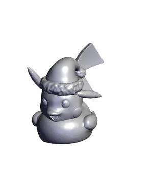 Remix of Pikachu – Xmas Remixable – Fan Art