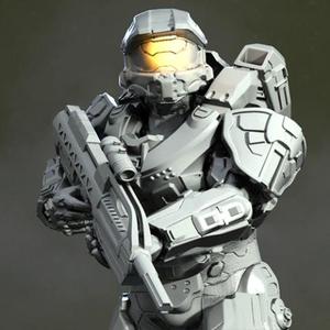 Master Chief STL files for 3D Printing | Assembly Model