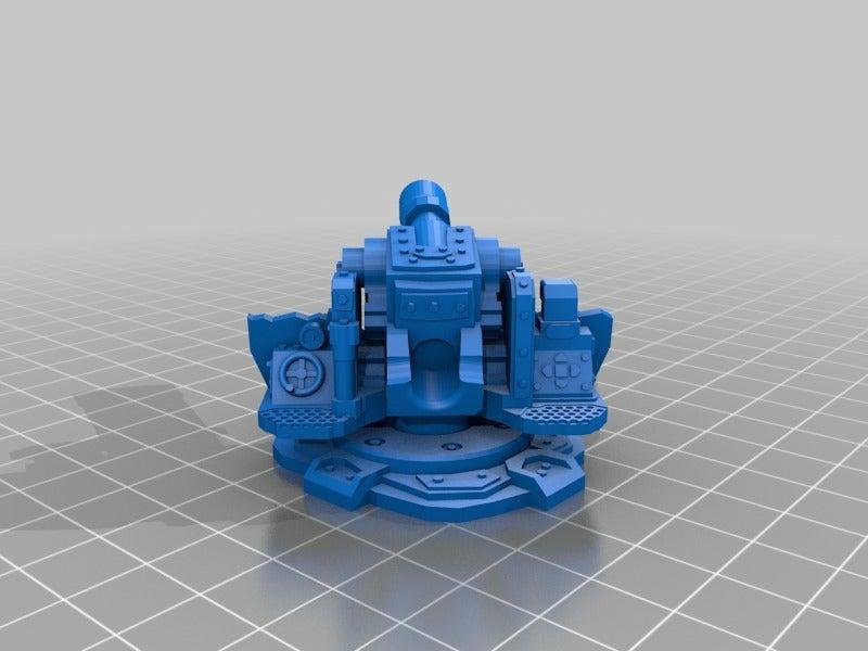 Grot Cannon (Warhammer 40K – static defence)