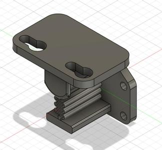 Ender 3 v3 SE Adjustable Screen Holder Print-in-Place