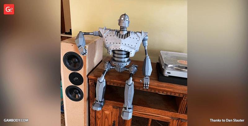 The Iron Giant STL Files for 3D Printing | Assembly Model