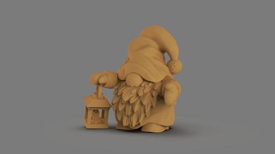 Gnome with light