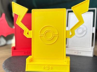 Modular Pokemon PSA Card Pikachu Stand Holder