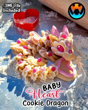 Baby Cookie Heart Dragon