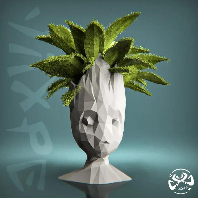 Bébé Groot Low Poly