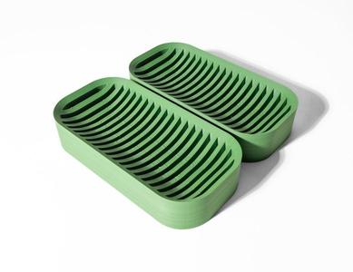 The Alo Catch-all Tray STL 3D Print File, Digital Download for 3D Printing | Modern Office and Home Decor