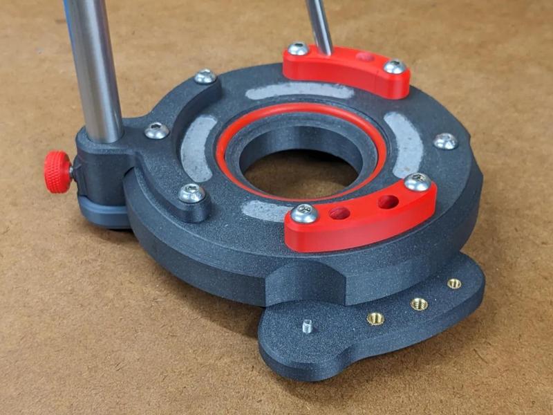 Sturdy 3-Point Stand for Open Ball Vise (XL Base)