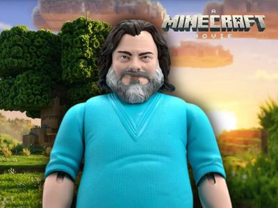 Jack Black Steve Figure – A Minecraft Movie