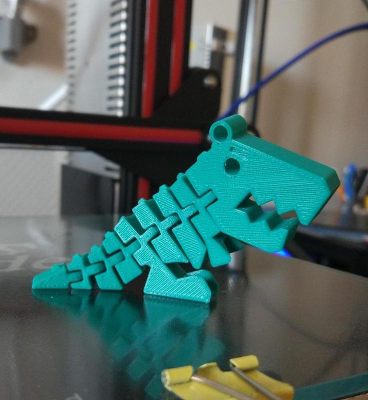 Flexi-Rex keychain – smaller and thinner