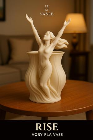 Vase Art – dance organizer pot with flowing grace