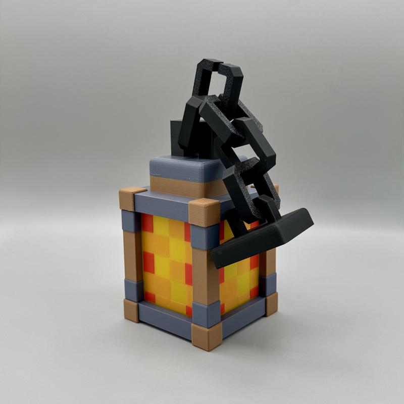 Minecraft Lantern – Tealight Flickering Lantern
