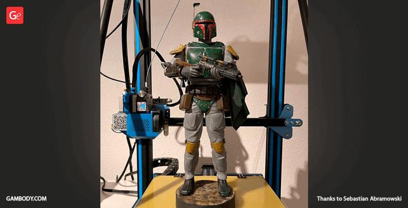 Boba Fett 3D Printing Figurine | Assembly