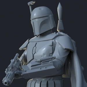 Boba Fett 3D Printing Figurine | Assembly