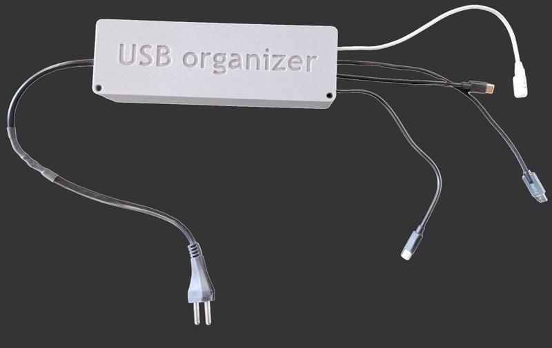 USB organizer box